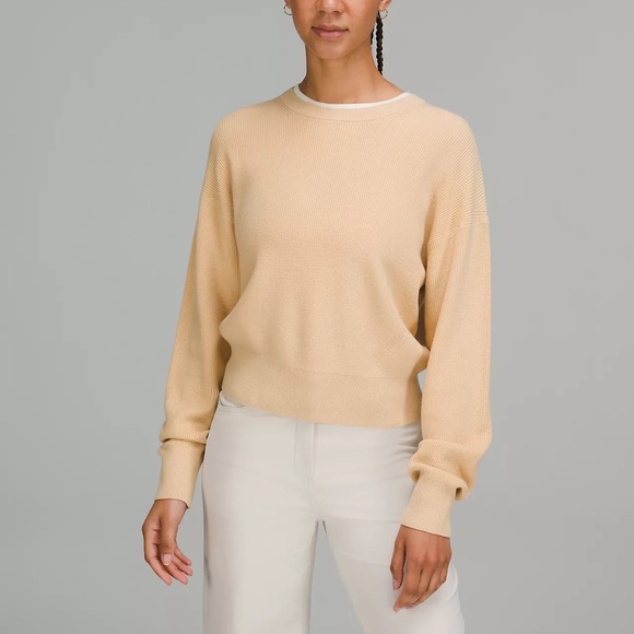 lululemon athletica Sweaters - Lululemon - Waist Length Crewneck Sweater